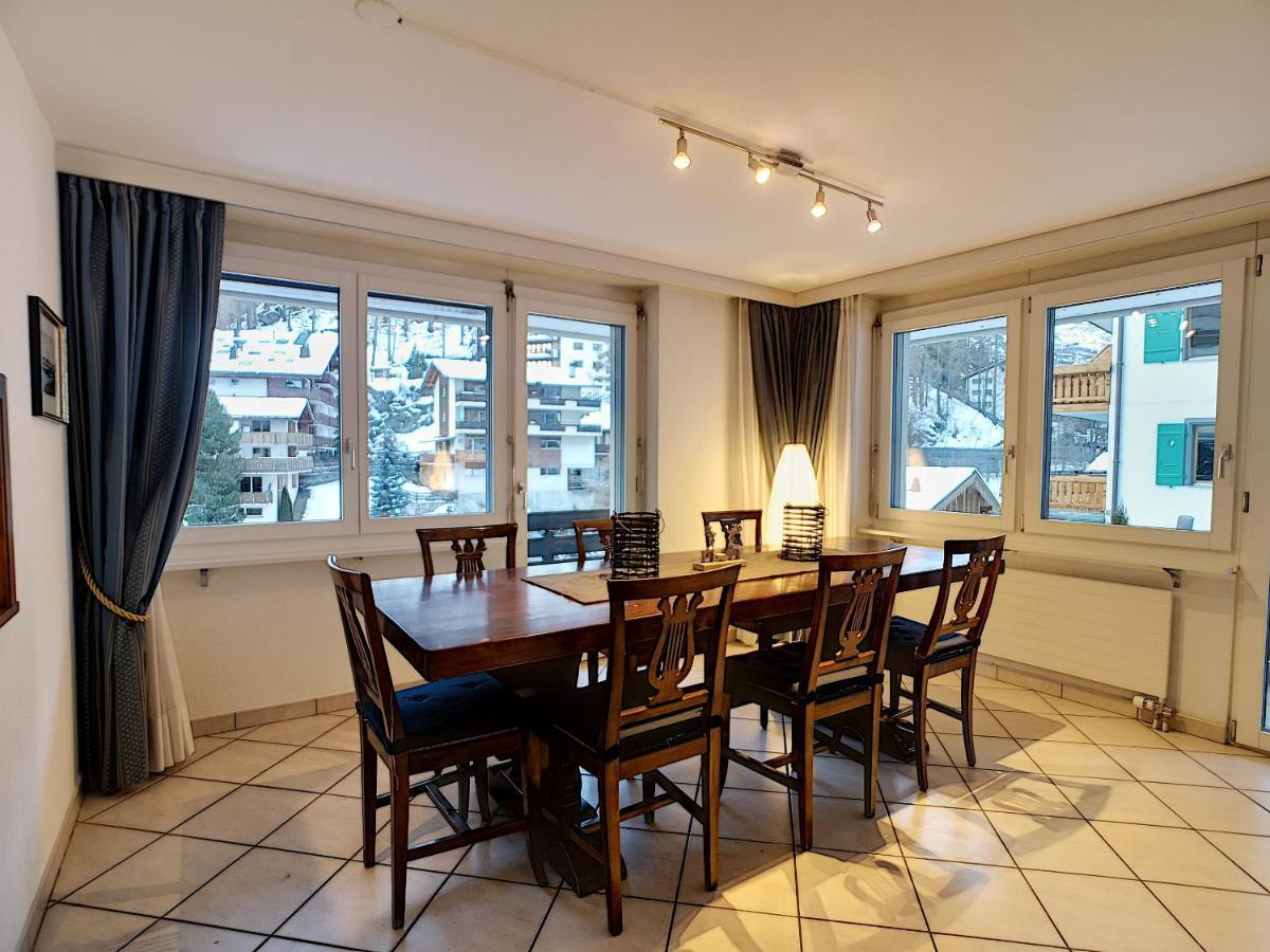 Апартаменты L'Attila - Big And Cozy Flat In The Center 7 Beds Церматт Экстерьер фото